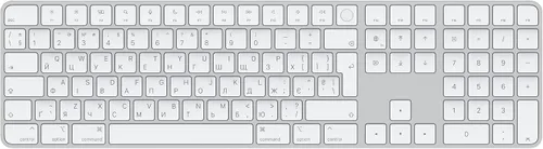 Miniatura 6 de Apple - Teclado Magic Keyboard con Touch ID y teclado numérico: Inalámbrico, Bluetooth, recargable. Funciona con computadoras Mac con Apple Silicon
