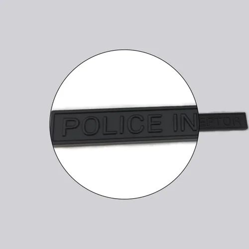 Miniatura 2 de 2 emblemas de metal 3D de interceptación de policía para automóvil, insignia de policía, guardabarros, maleta, insignias deportivas, placa