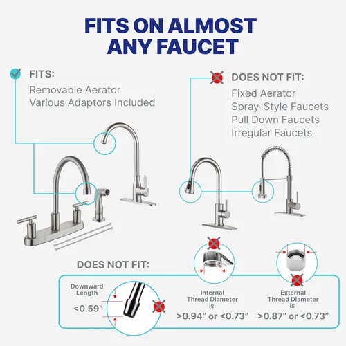 Miniatura 2 de NU Aqua Sistema de Filtro de Agua de Encimera - 8 Etapas Alcalinas con Grifo - Purificador de Agua Potable y Dispensador para Encimera de Cocina