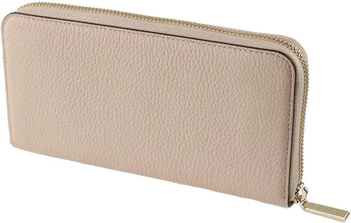 Miniatura 4 de Kate Spade New York Cartera grande de piel Continental en color beige cálido multi