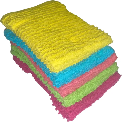 Miniatura 2 de Paquete de 10 paños de limpieza de cocina 100% algodón, súper absorbente, lavable a máquina, multiusos para el hogar, tamaño de la cocina: 12 x 12