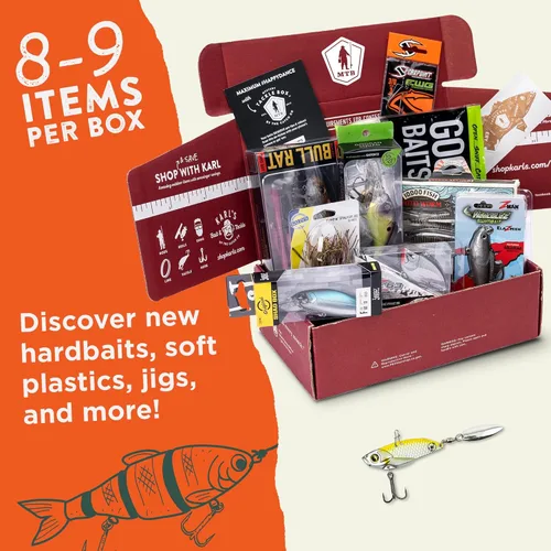 Miniatura 3 de Kit de Pesca Elite de Caja Misteriosa de Catch Co para Lucioperca Pesca de Lucioperca Pesca de Agua Dulce Jigs Señuelos de Pesca