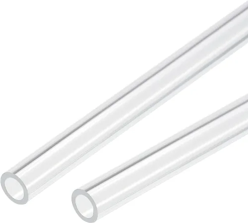 Miniatura 24 de MECCANIXITY Tubo acrílico transparente rígido redondo tubo 0.472 in (1/2") ID 15mm (0.6") OD 10" para lámparas y linternas, sistema de refrigeración