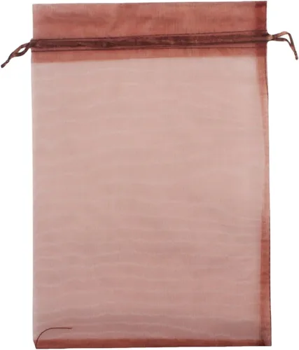 Miniatura 19 de 8 x 12 pulgadas 100 piezas bolsas con cordón de tela de organza bolsa de regalo de joyería bolsa de caramelo favores de boda B231 (azul bebé)