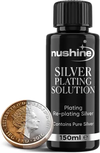 Nushine Solución de chapado en plata, Plata