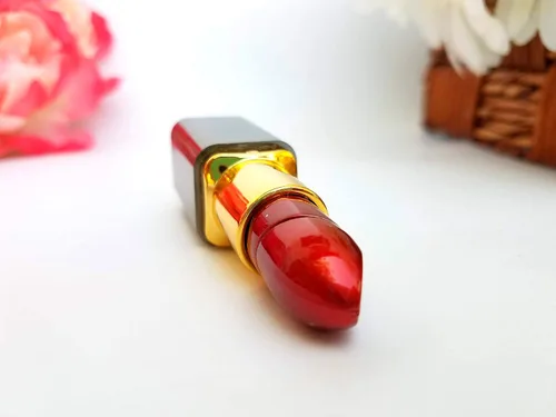 Miniatura 6 de Encendedor de butano en forma de lápiz labial, recargable para mujer, encendedor novedoso (azul)