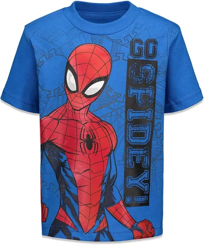 Miniatura 5 de Marvel Spider-Man 4 Pack Pullover T-Shirts Toddler to Big Kid
