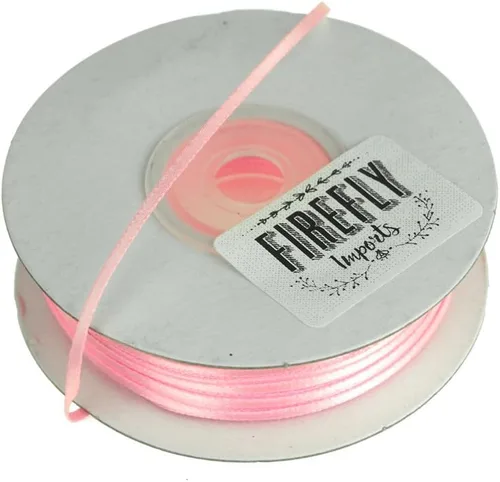Miniatura 6 de HOMEFORD Cinta de satén de doble cara para envolver regalos, 1/8 pulgadas, 100 yardas, oro antiguo