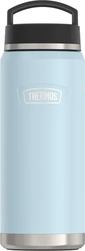 Miniatura 15 de THERMOS ICON SERIES - Botella de agua con tapa superior de rosca, 40 onzas, sillín - Botella de agua de acero inoxidable aislada al vacío con tapa
