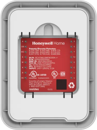 Miniatura 4 de Honeywell Home Termostato inteligente T9 WiFi con 1 sensor inteligente de habitación, pantalla táctil, Alexa y Google Assist