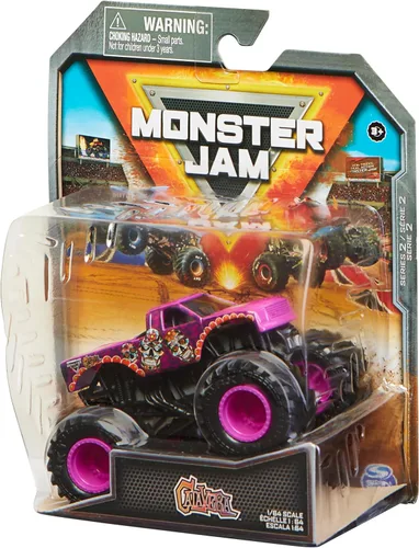 Miniatura 4 de Monster Jam, Monster Truck oficial, vehículo fundido a presión, escala 1:64 (los estilos pueden variar)