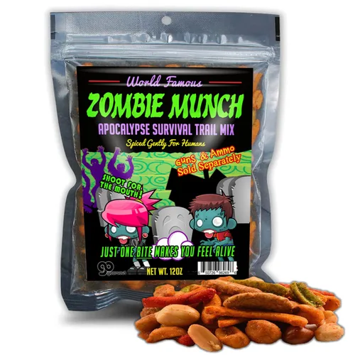 Miniatura 10 de Beaver Munch Spicy Trail Mix – Regalo saludable, divertido mezcla de frutos secos, bolsa de regalo resellable, regalos divertidos y saludables