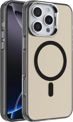 Miniatura 12 de S. Tedazo Funda magnética para iPhone 7/8 Plus (5.5 pulgadas) compatible con MagSafe, [no amarillenta] delgada, a prueba de golpes, funda para Negro