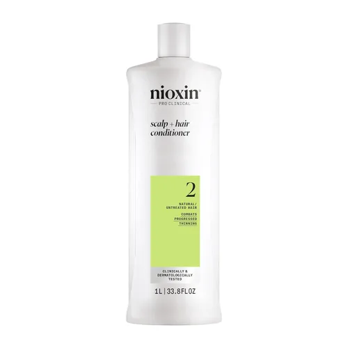 Miniatura 11 de Nioxin System 2 - Acondicionador de cuero cabelludo + engrosamiento del cabello para cabello natural con adelgazamiento progresado Aumenta