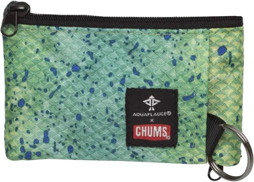 Miniatura 29 de Chums Surfshorts - Cartera minimalista ligera con cremallera y ventana de identificación transparente, resistente al agua con llavero