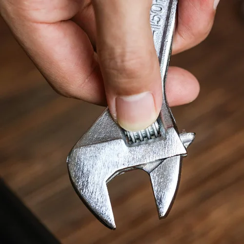 Miniatura 4 de Mr. Pen - Llave pequeña, ajustable, 6 pulgadas, mandíbula hexagonal que se abre a 3/4 pulgadas, hecha de acero al carbono tratado térmicamente