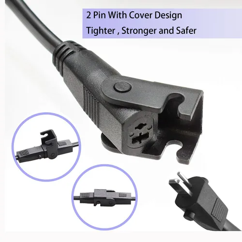 Miniatura 2 de Cable de extensión para motor reclinable 29V2A DC Calbe,Cable de extensión de motor de 10 pies para silla elevadora o salida CC reclinable eléctrica.