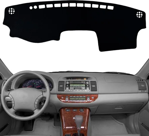Alfombrilla para Salpicadero Cubierta Interior Protector de Tablero Compatible con Toyota Camry LE XLE SE Sedán 2002 2003 2004 2005 2006 Alfombrilla