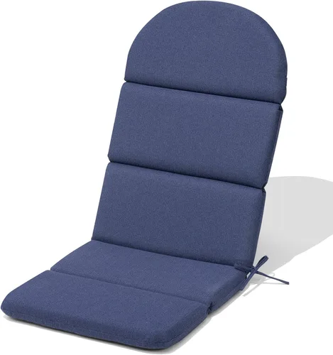Miniatura 16 de Crestlive - Cojín Adirondack para silla, 50 x 19.6 pulgadas, impermeable, resistente a la decoloración, cojín para silla mecedora de respaldo alto