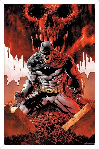Miniatura 14 de Trends International DC Comics Batman - Póster de pared de Batman con huesos
