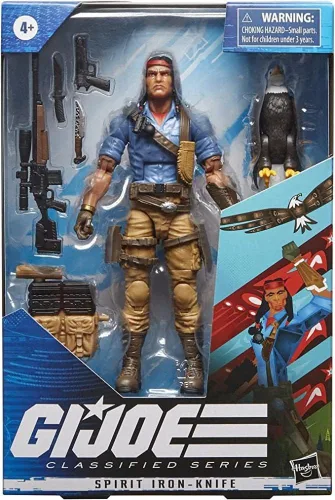 Miniatura 3 de G.I. Joe Classified Series Spirit Iron-Knife - Figura de acción 36, juguete premium coleccionable, múltiples accesorios, escala de 6 pulgadas, arte