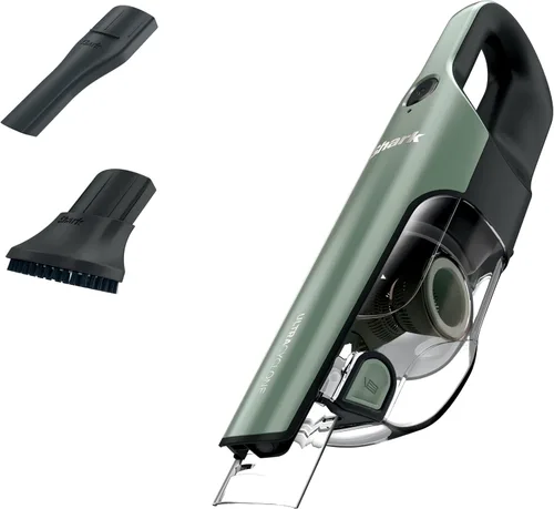 Aspiradora de mano inalámbrica Shark UltraCyclone Pro, potente succión, aspiradora de mano para auto y hogar, herramienta para hendiduras, cepillo