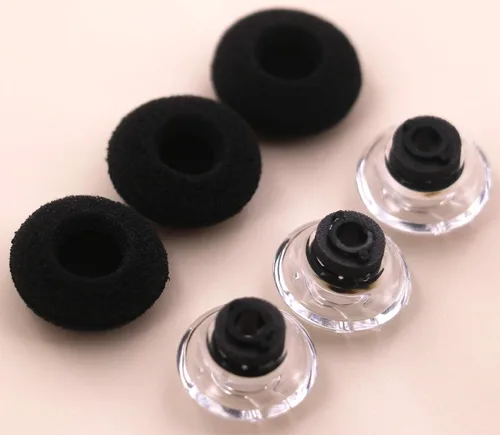 Miniatura 13 de Eartip - Kit de repuesto para auriculares Plantronics Voyager Legend, auriculares de tamaño pequeño, puntas de gel de oído y espuma para auriculares