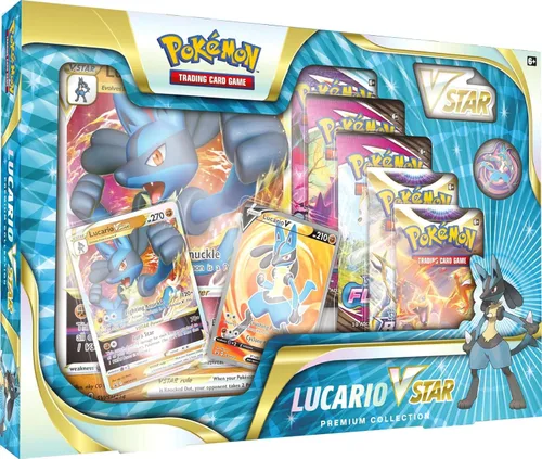 Pokemon TCG: Colección Lucario VSTAR Premium