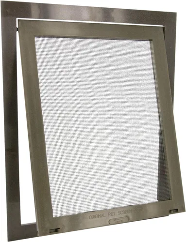 PetSafe Puerta con Malla para Mascotas - Resistente, Resistente a Desgarros y Perforaciones, Solapa de Malla para Perros y Gatos - Compatible con