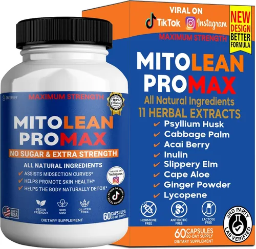 Nerve Clear Max Extra Strength, vitaminas y minerales esenciales, apoyo para la salud nerviosa, 60 cápsulas, suministro para 30 días (1)