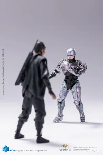 Miniatura 3 de Hiya Toys Robocop 3: Robocop vs Otomo PX Edition 1:18 Escala exquisita mini figura de acción de dos unidades, multicolor
