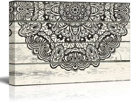 Miniatura 15 de wall26 - Boceto de un pulpo sobre un fondo de madera rústico - Arte en lienzo para el hogar - 16 x 24 pulgadas
