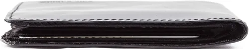 Miniatura 8 de Big Skinny Cartera delgada de piel para hombre, con capacidad para hasta 30 tarjetas