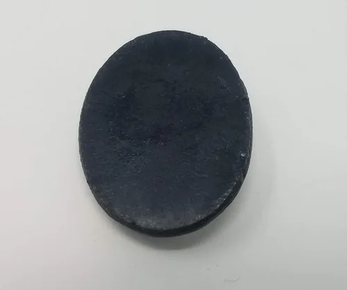 Miniatura 3 de 3 piezas de 1.181 in x 1.575 in marfil victoriano pareja de resina artesanía cameos con ajustes de filigrana de encaje (negro con ajustes de oro)