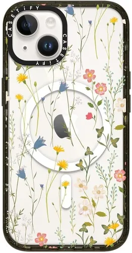 Miniatura 138 de CASETiFY Impact - Funda para iPhone 13 [protección contra caídas de 6.6 pies/compatible con Magsafe] Black Kingsnake, color negro transparente