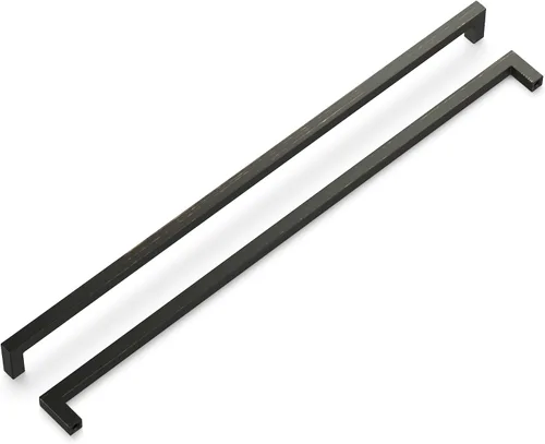 Miniatura 84 de Hickory Hardware - HH075326-BGB - Manija de la colección Skylight, 3 pulgadas de centro a centro, latón dorado cepillado.