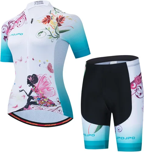 Miniatura 87 de Hotlion Conjuntos de camisetas de ciclismo para mujer, ropa de ciclismo de verano, trajes de bicicleta de carretera, ropa de ciclismo de manga corta