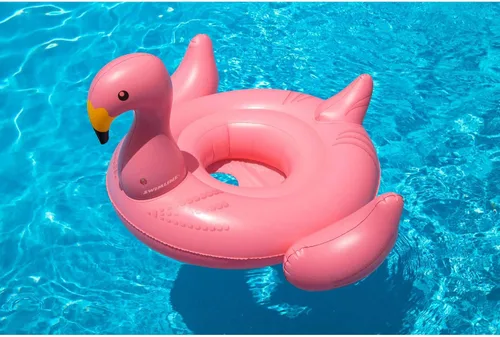 Miniatura 3 de Swimline Flotador inflable para asiento de bebé flamenco