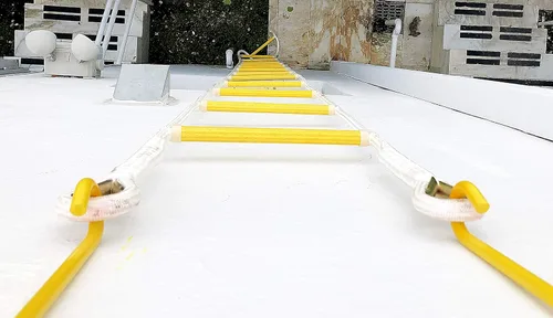 Miniatura 2 de ISOP Escalera de escape de incendios para ventanas de segundo piso, 13 pies, resistente a la corrosión, escalera de seguridad para escape