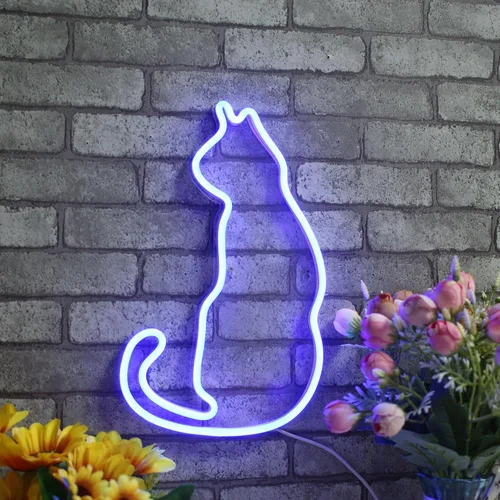 Miniatura 4 de ADVPRO Cat Flex Silicone LED Neon Sign - Blue - st16s32-fnu0083-b