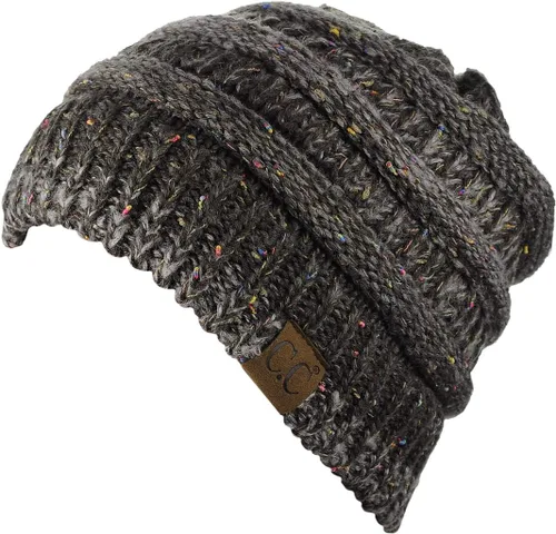 Miniatura 370 de C.C Trendy Warm Chunky Soft Stretch Cable Knit Beanie