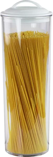 Miniatura 2 de Calypso Basics de Reston Lloyd - Recipientes de acrílico para almacenamiento, espagueti, blanco