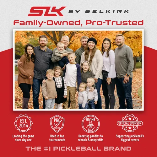 Miniatura 2 de Selkirk Sport SLK Evo Pickleball Paletas Evo Power, control e híbrido Pala de pickleball de fibra de vidrio o fibra de carbono Control Púrpura