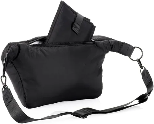 Miniatura 9 de Itzy Ritzy's Ritzy Pack Fanny Pack & Crossbody Diaper Bag - Multi-Use Lightweight Bag Features 6 Pockets & an Adjustable Strap - Wear As a