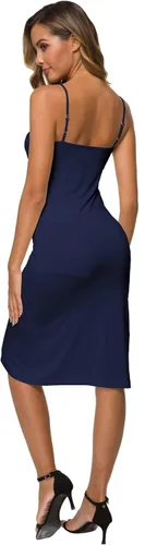Miniatura 7 de Vestido largo con tirantes delgados para mujer