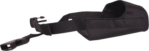 Miniatura 4 de Hamilton Pet & Equine Hamilton H.P. Mugz - Bozal ajustable de nailon suave de ajuste rápido, 4 a 4-1/2 pulgadas, color negro