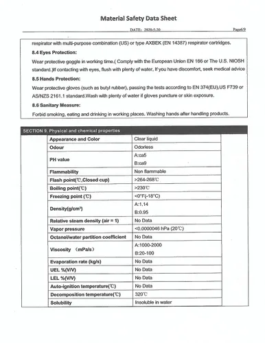 Miniatura 5 de KBX-11 Ultra Bond - Kit de resina epoxi - 2 partes de epoxi transparente - Alta resistencia, alto brillo sin compuestos orgánicos volátiles y BPA