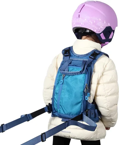 Miniatura 5 de skiguard Entrenador de arnés de esquí para niños: ayuda a los niños pequeños a aprender a esquiar con apoyo, arnés de esquí infantil con mochila