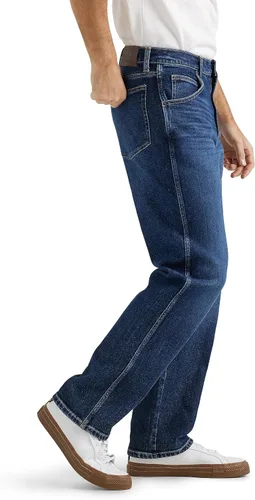 Miniatura 2 de Wrangler Jeans de ajuste relajado para hombre, Azul