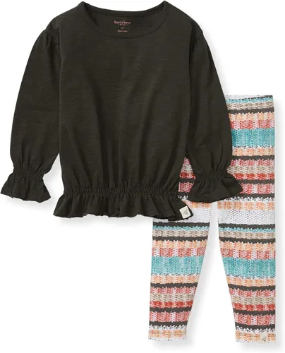 Miniatura 47 de Burt's Bees Baby Conjunto de camiseta y pantalón para bebé, túnica y leggings, 100% algodón orgánico